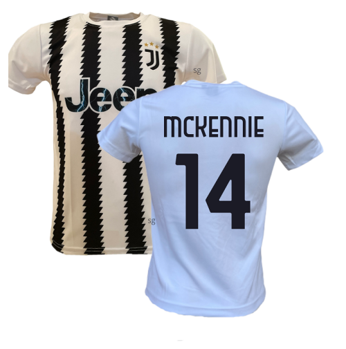 Maglia Juventus  Mckennie 14 ufficiale replica 2022/2023 personalizzata